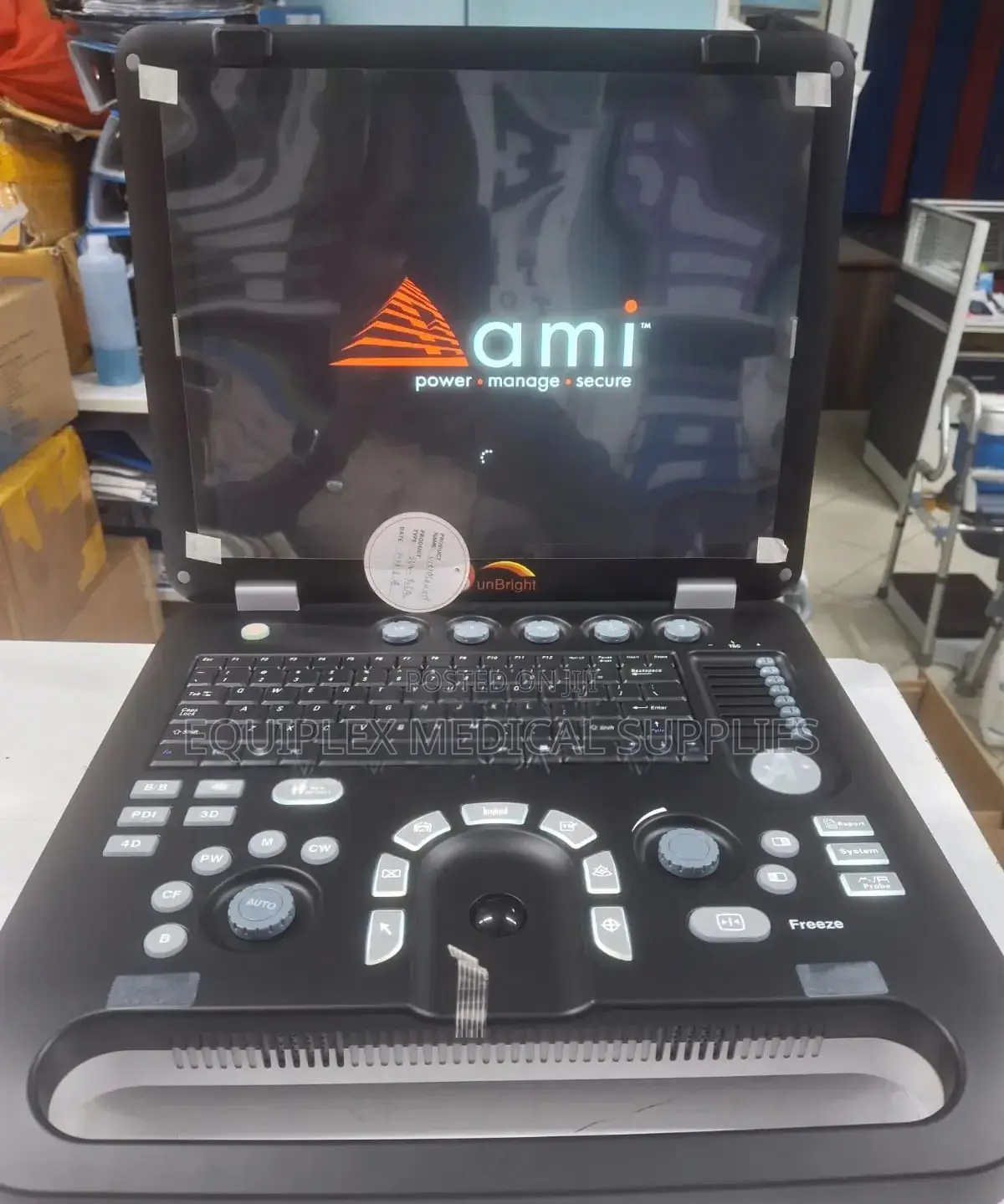 Sunbright Coloured Doppler Ultrasound Machine (With Two Probes)
