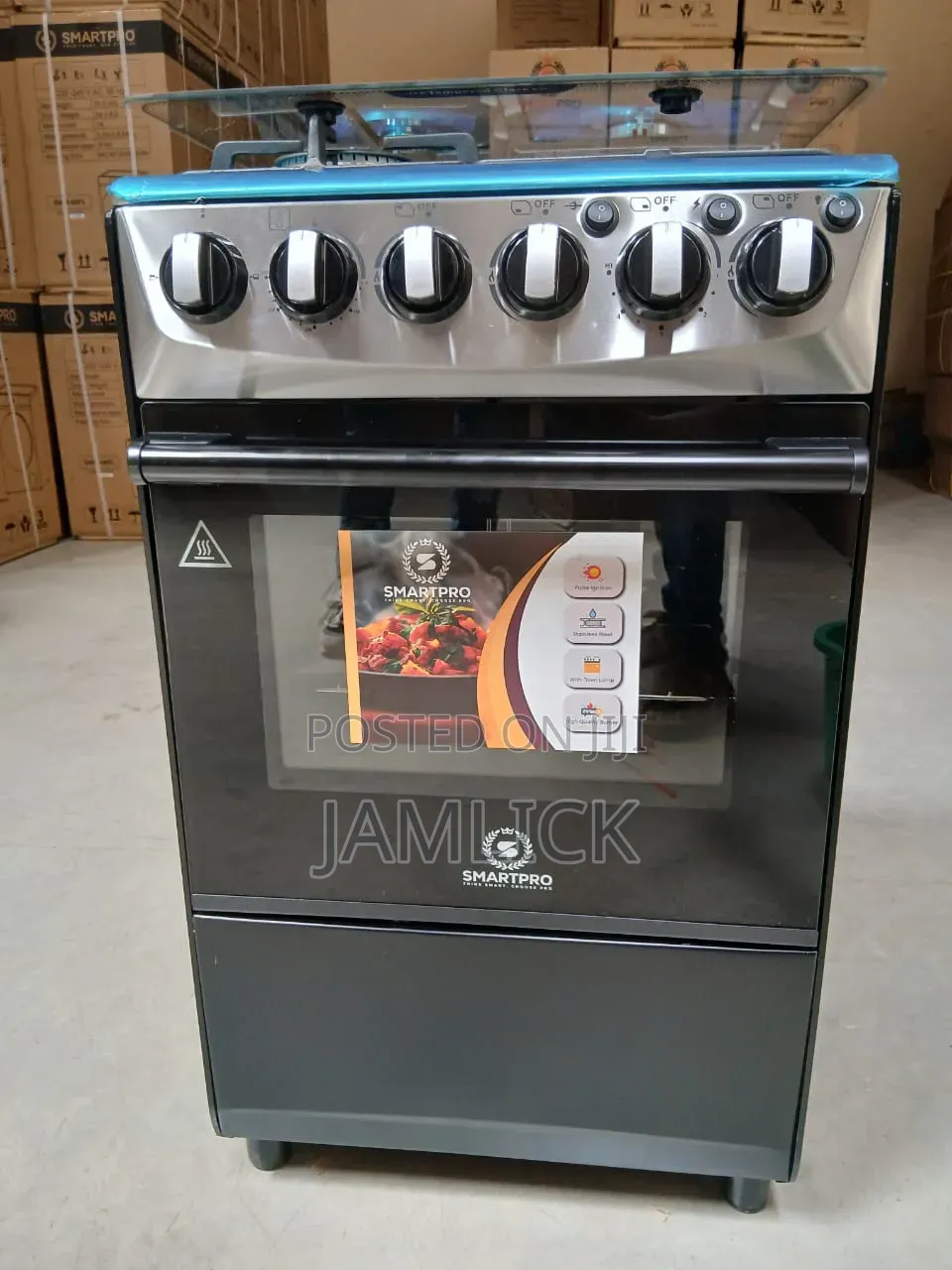 Smartpro 3+1 Standing Cooker 50×55 - Db