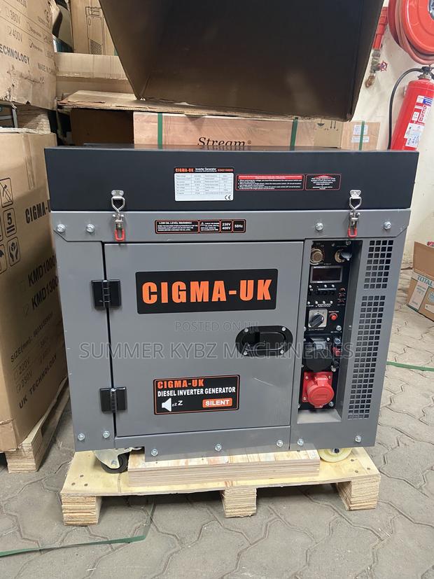 Cigma-Uk Kmd10000i Is a Silent Diesel Inverter Generator 10kva