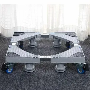 *Heavy-duty Double Tube Fridge/Washing Machine Stand