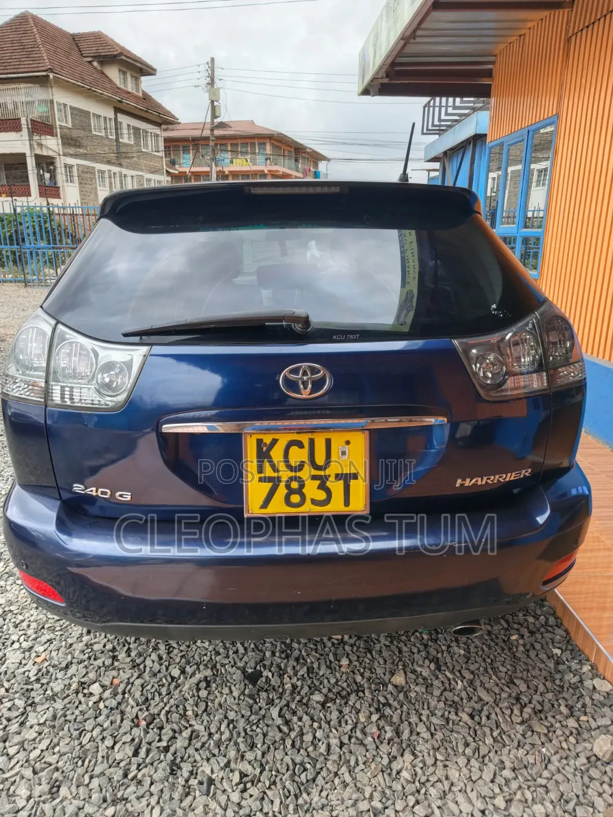 Toyota Harrier 2011 Blue