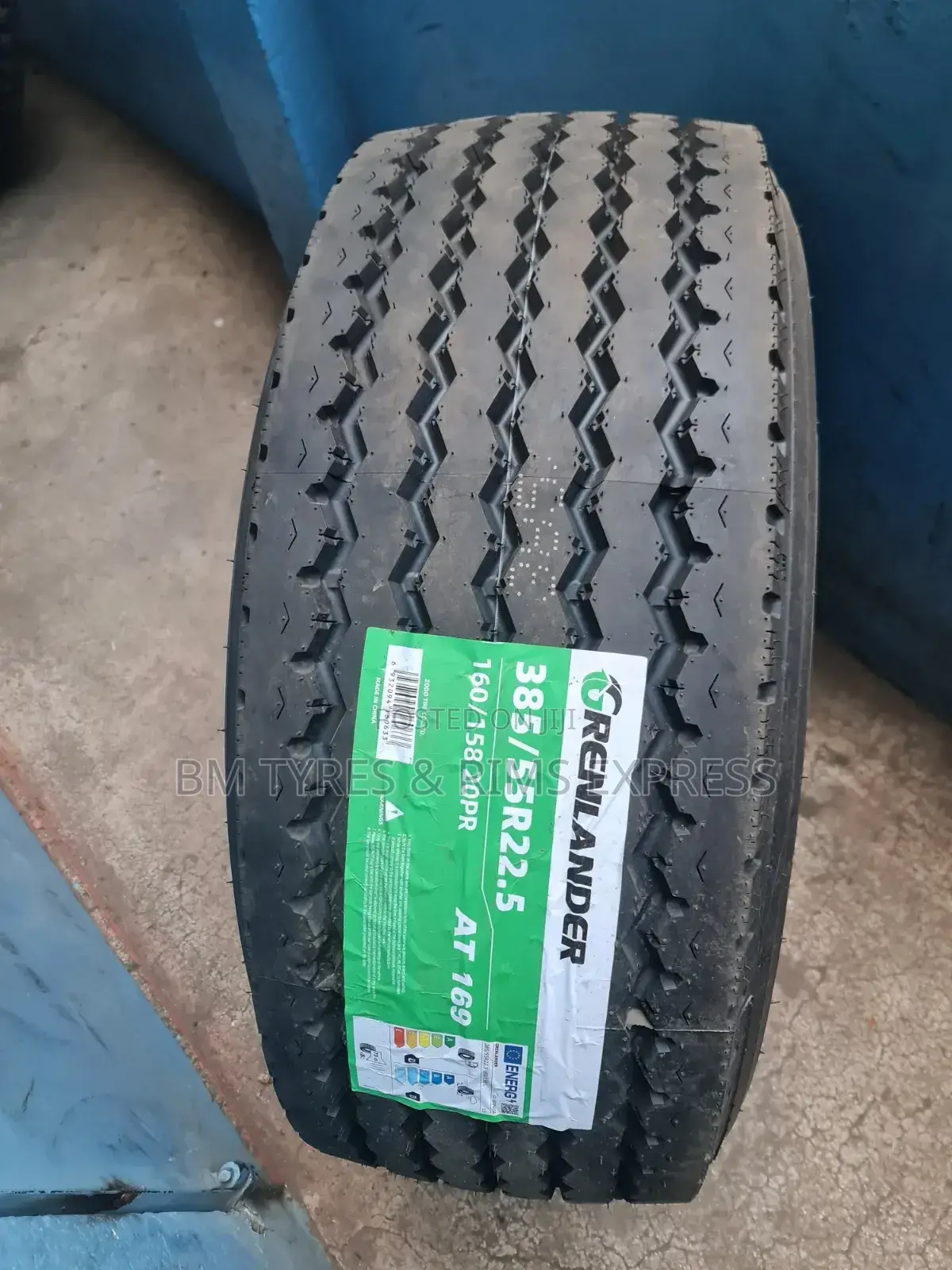 385 /55 R22. 5 Greenlander Tires (Supersingle)