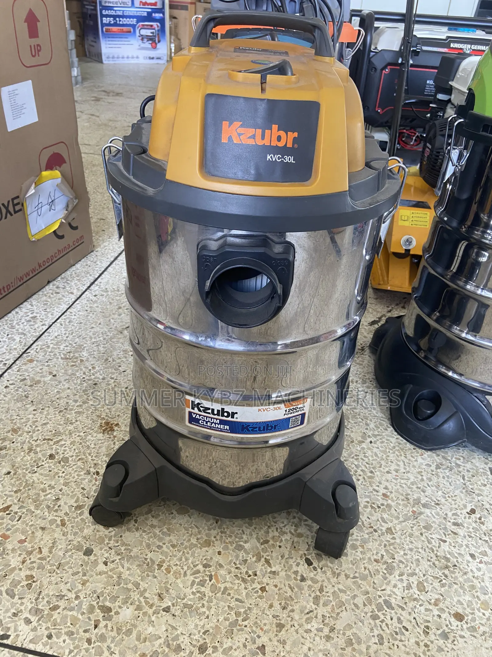 Kzubr KVC-30l Industrial Wet and Dry Vacuum Cleaner