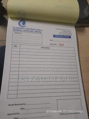 Custom Receipt Books