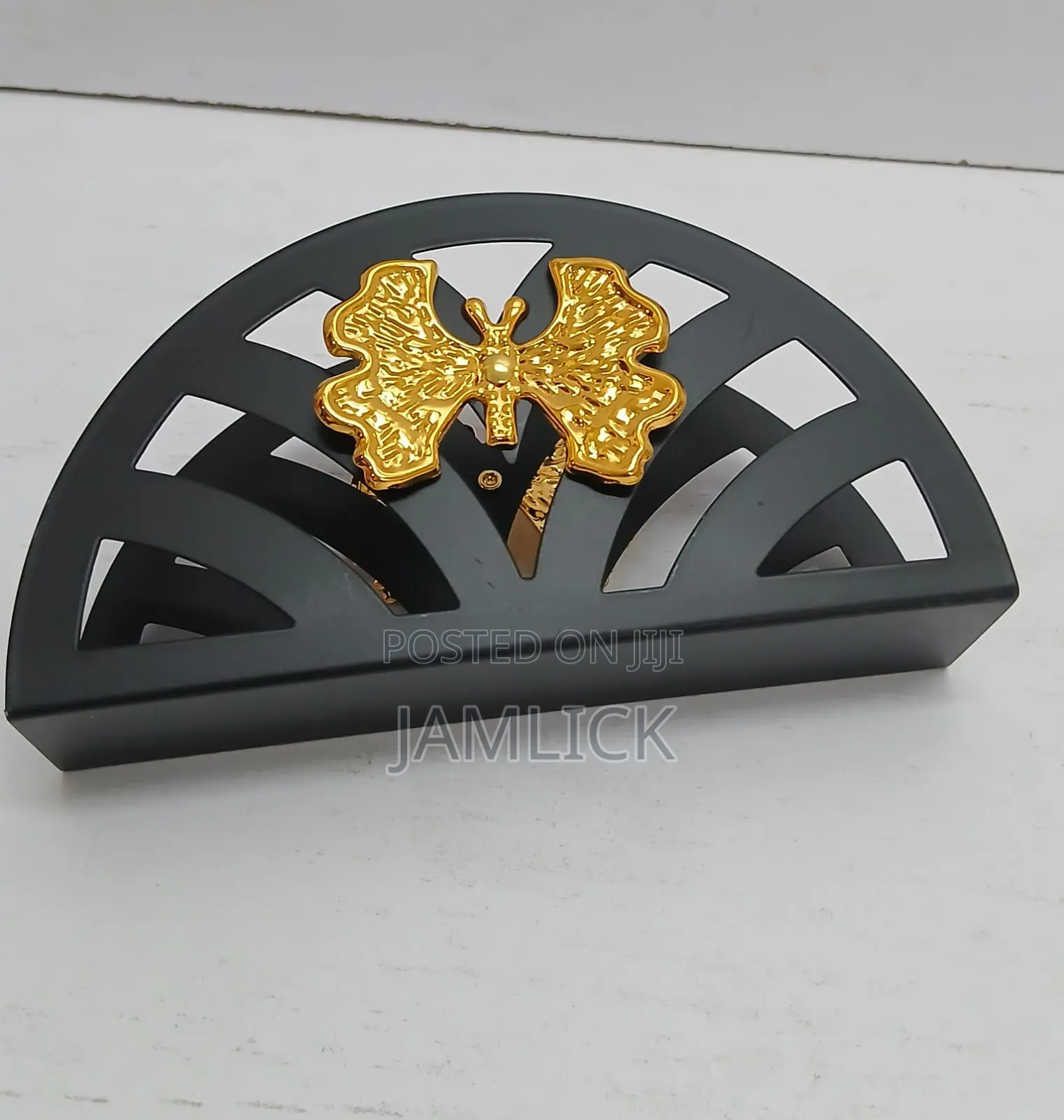 Black Dining Serviette Holder - Bz