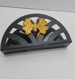 Black Dining Serviette Holder - Bz