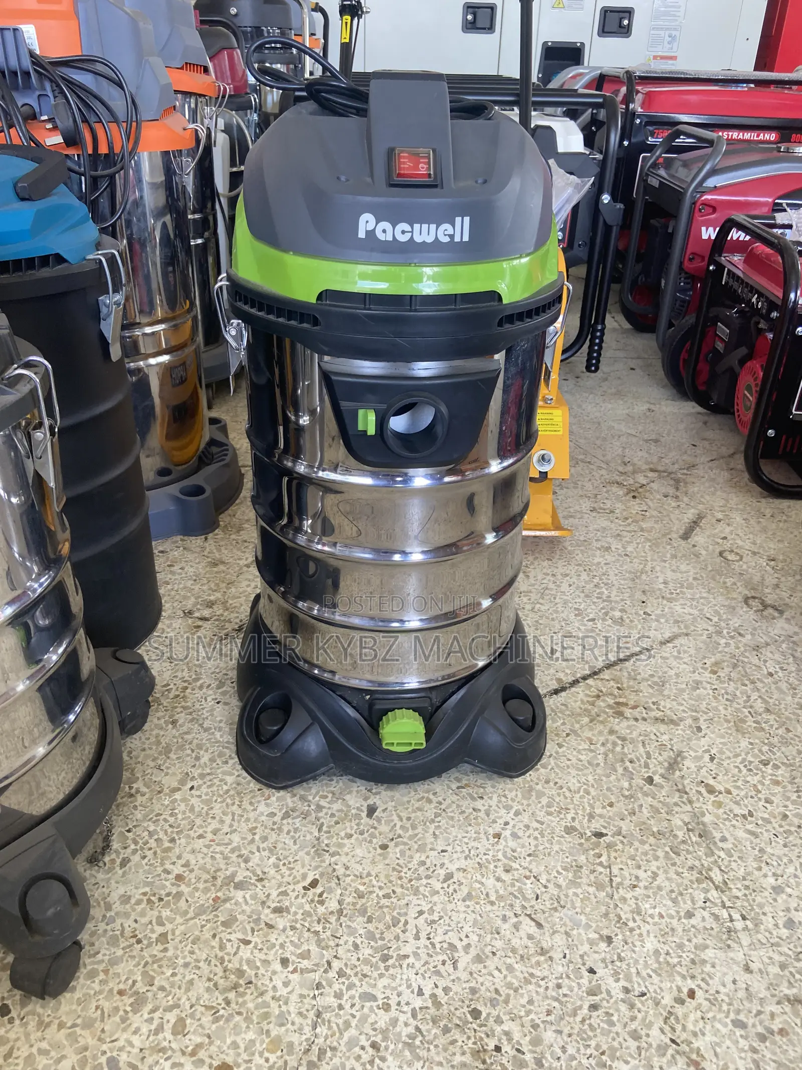 Pacwell Industrial Wet and Dry Vacuum Cleaner