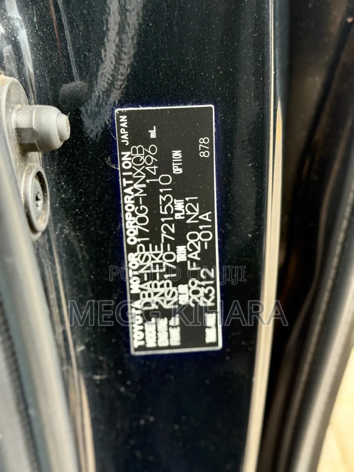 Toyota Sienta 2019 Black