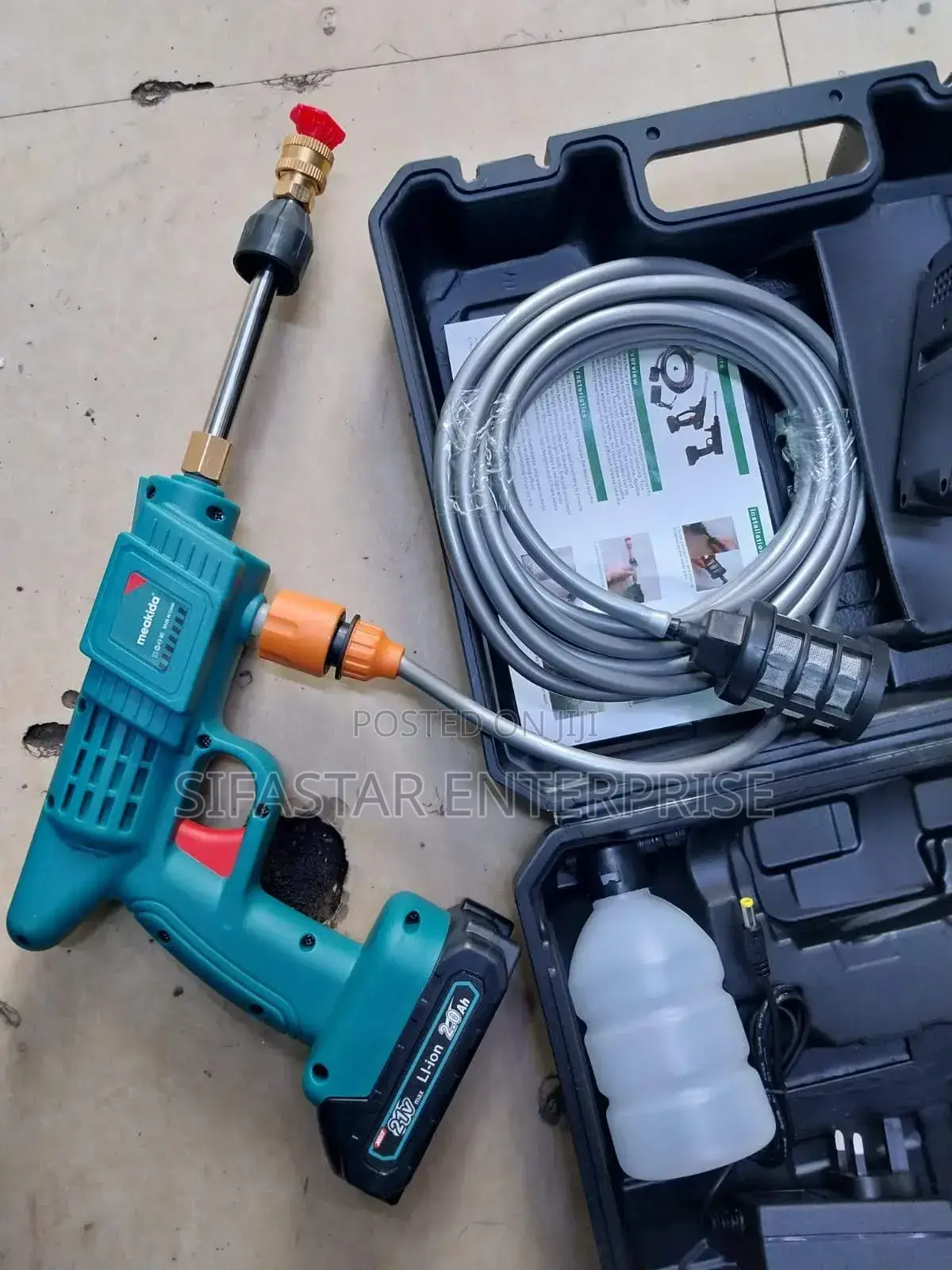 Cordless Carwash