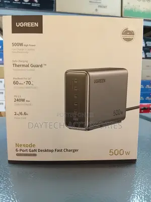 Ugreen Nexode 500w Gan Technology Charging Station 6‐Ports With 240w.