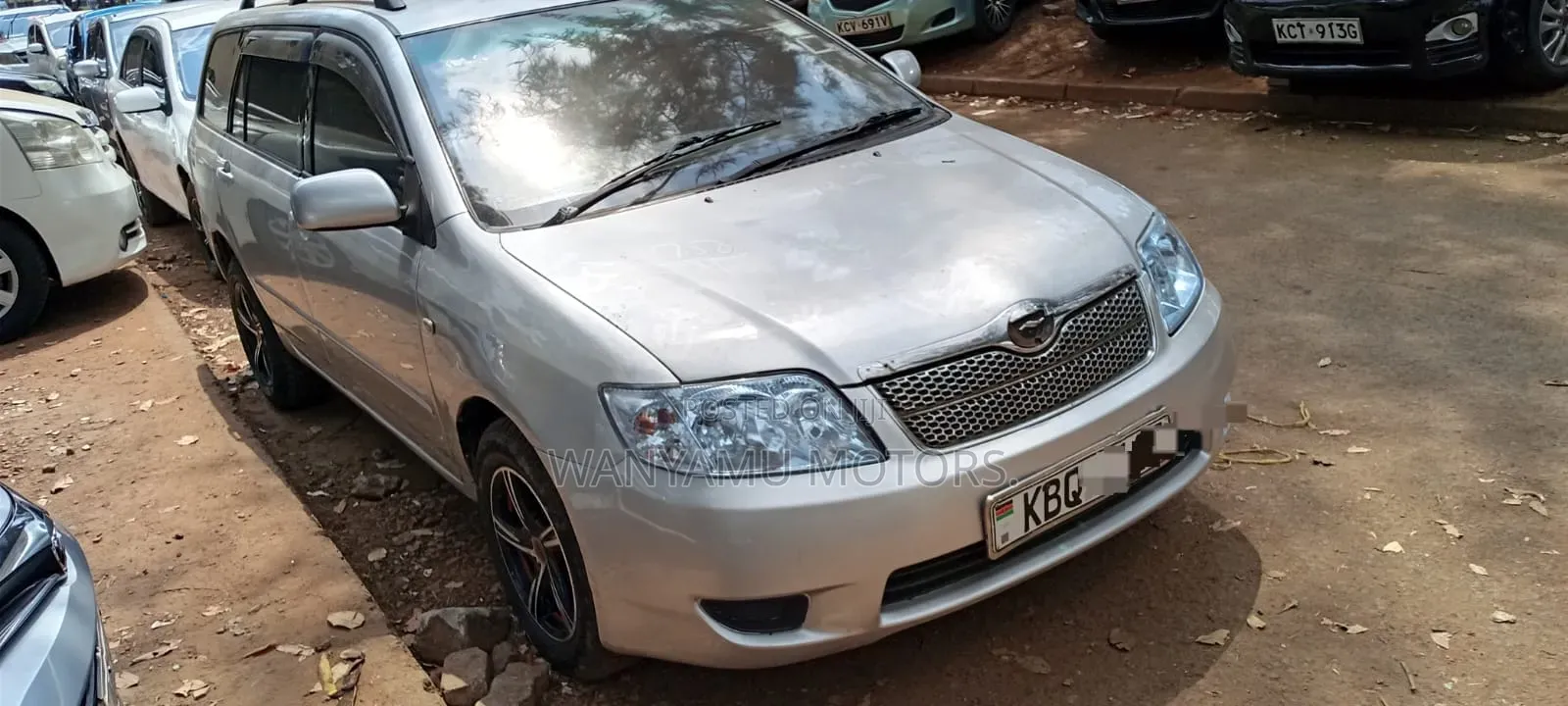 Toyota Corolla Fielder 2005 Silver