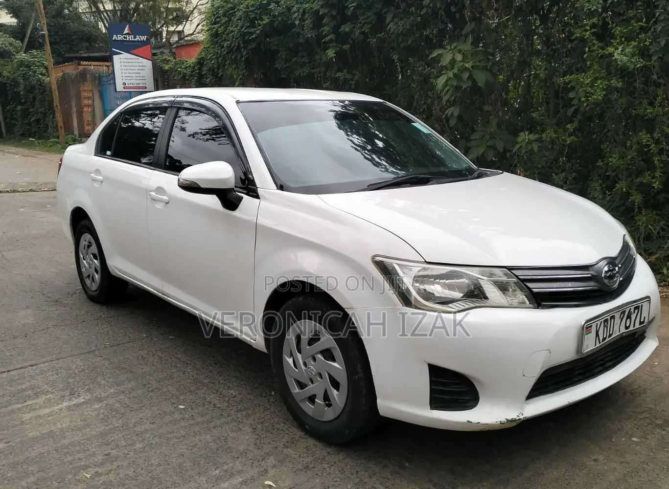 Toyota Axio 2014 White