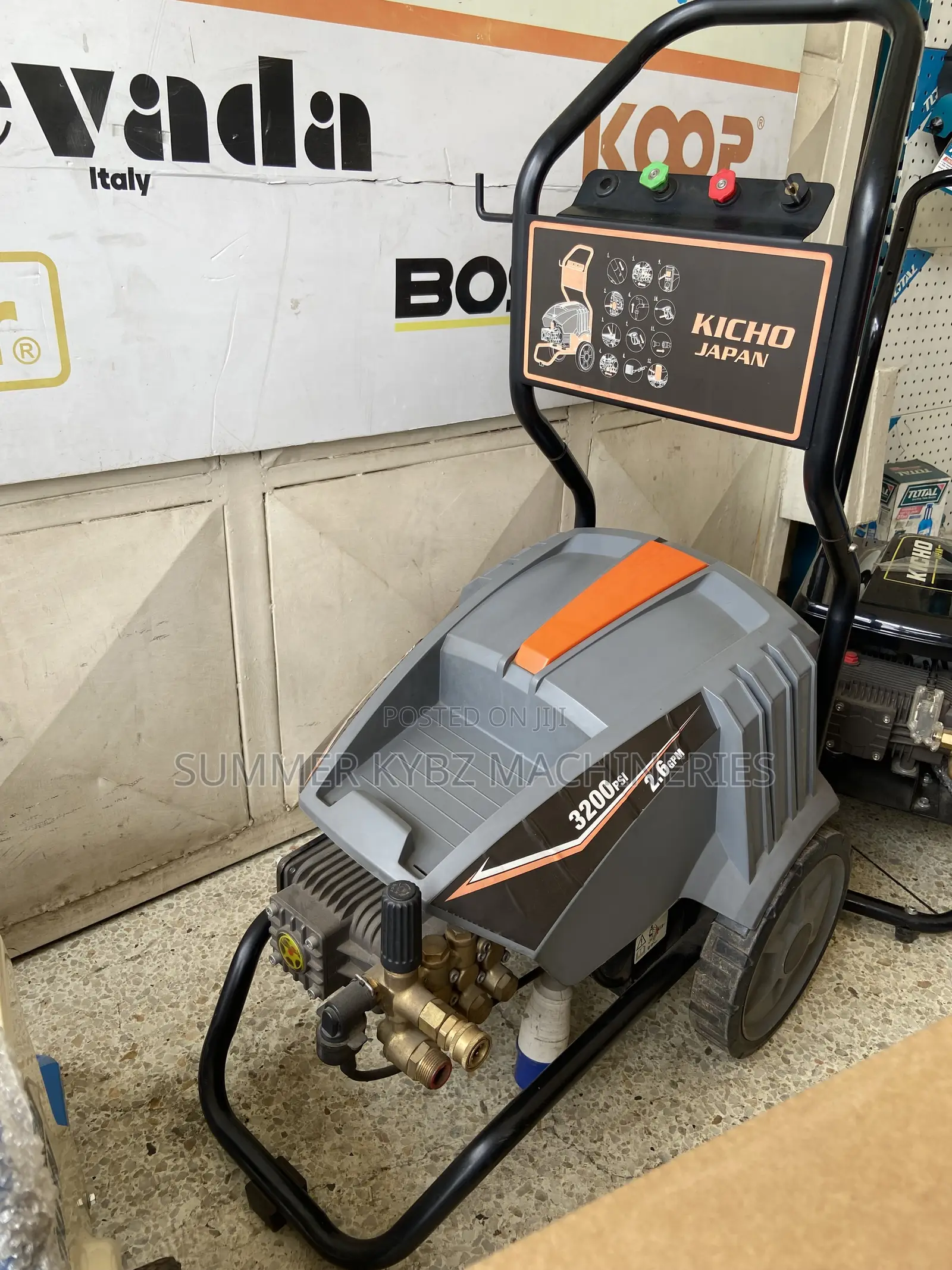 Kicho Japan Electric High-pressure Washer 3200psi