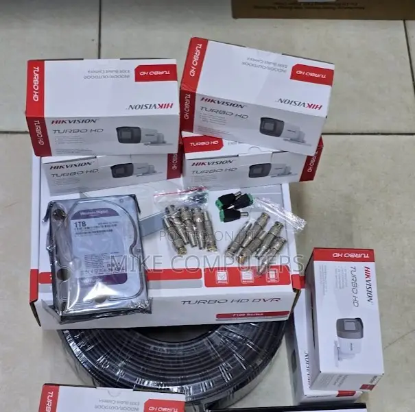 2mp Turbo Hd (Standard Ir ) Hikvision CCTV 4 Cameras