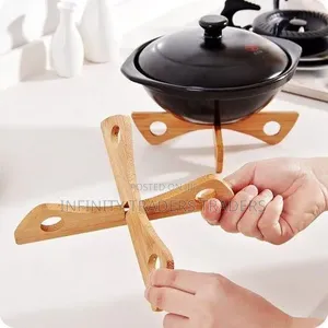 Wooden Cross Pot Coaster