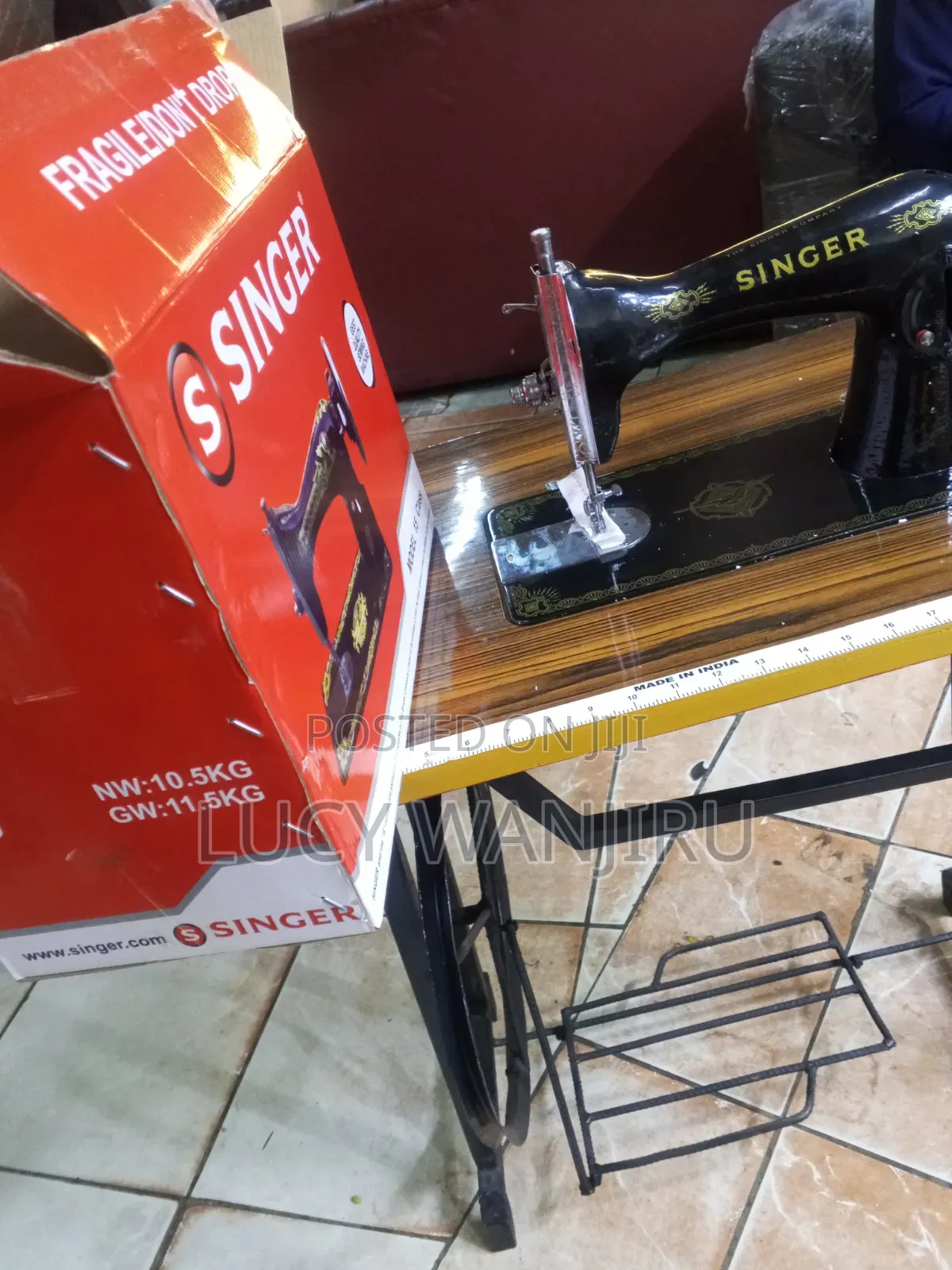 Restocked Sewing Machine/ *Model 15 Sewing Machine Singer