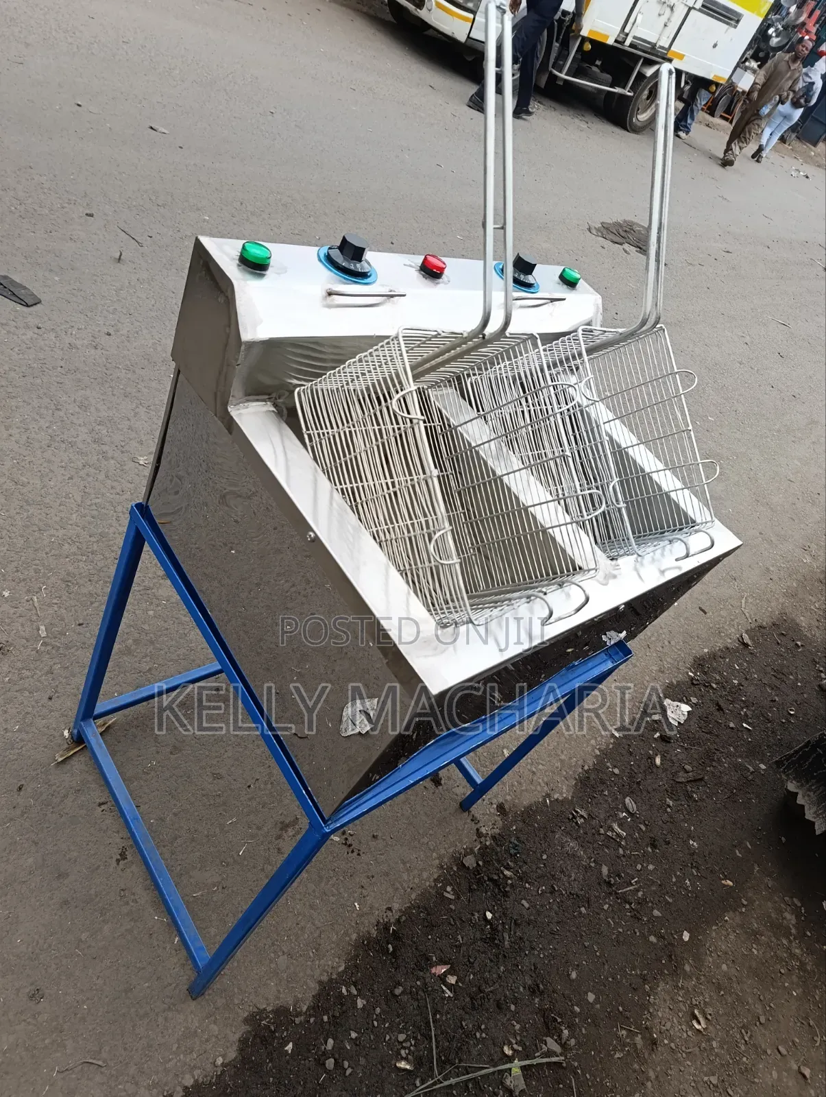 Top Commercial 20l Double Chips Fryes
