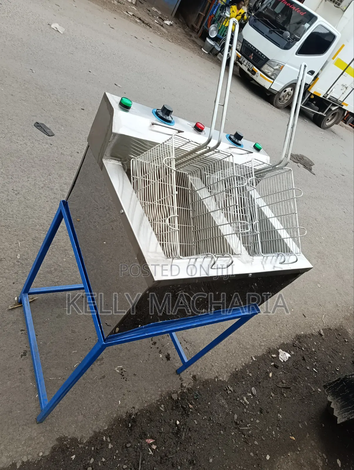 Top Commercial 20l Double Chips Fryes