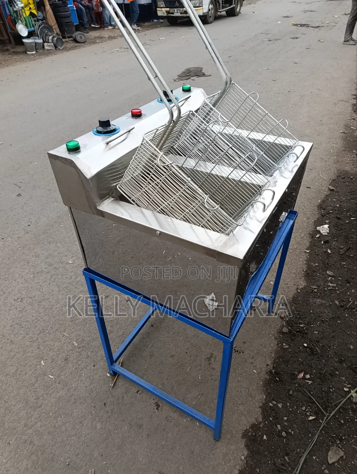Top Commercial 20l Double Chips Fryes