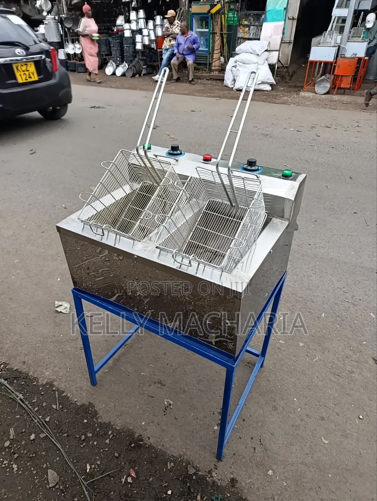 Top Commercial 20l Double Chips Fryes