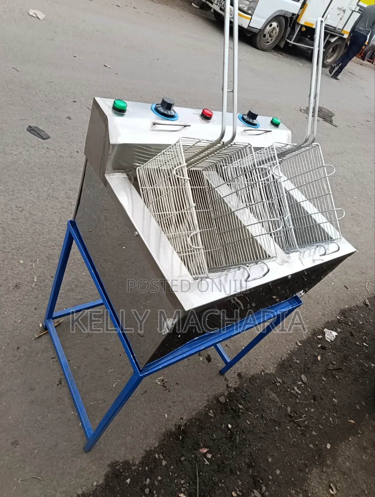 Top Commercial 20l Double Chips Fryes