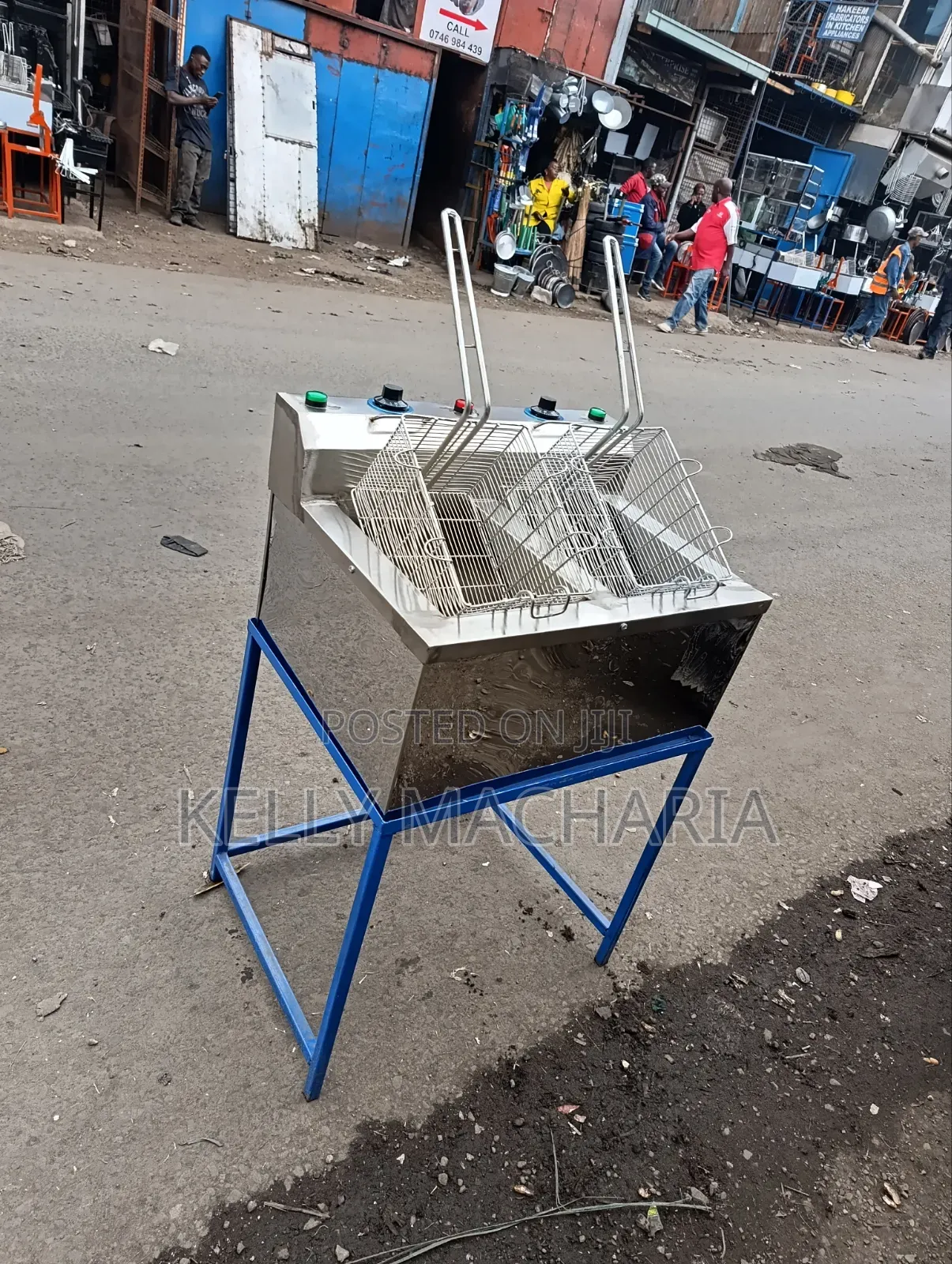 Top Commercial 20l Double Chips Fryes