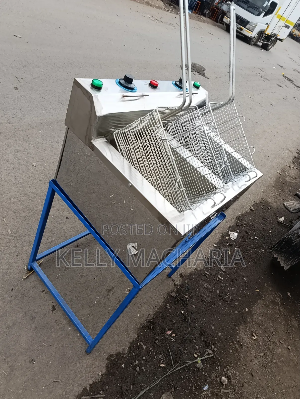 Top Commercial 20l Double Chips Fryes