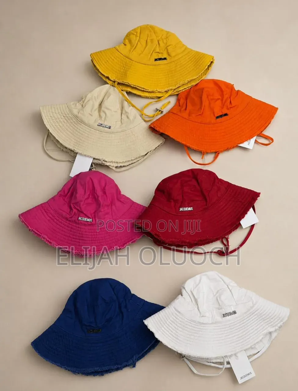 Jacquemus Cotton Bucket Hat