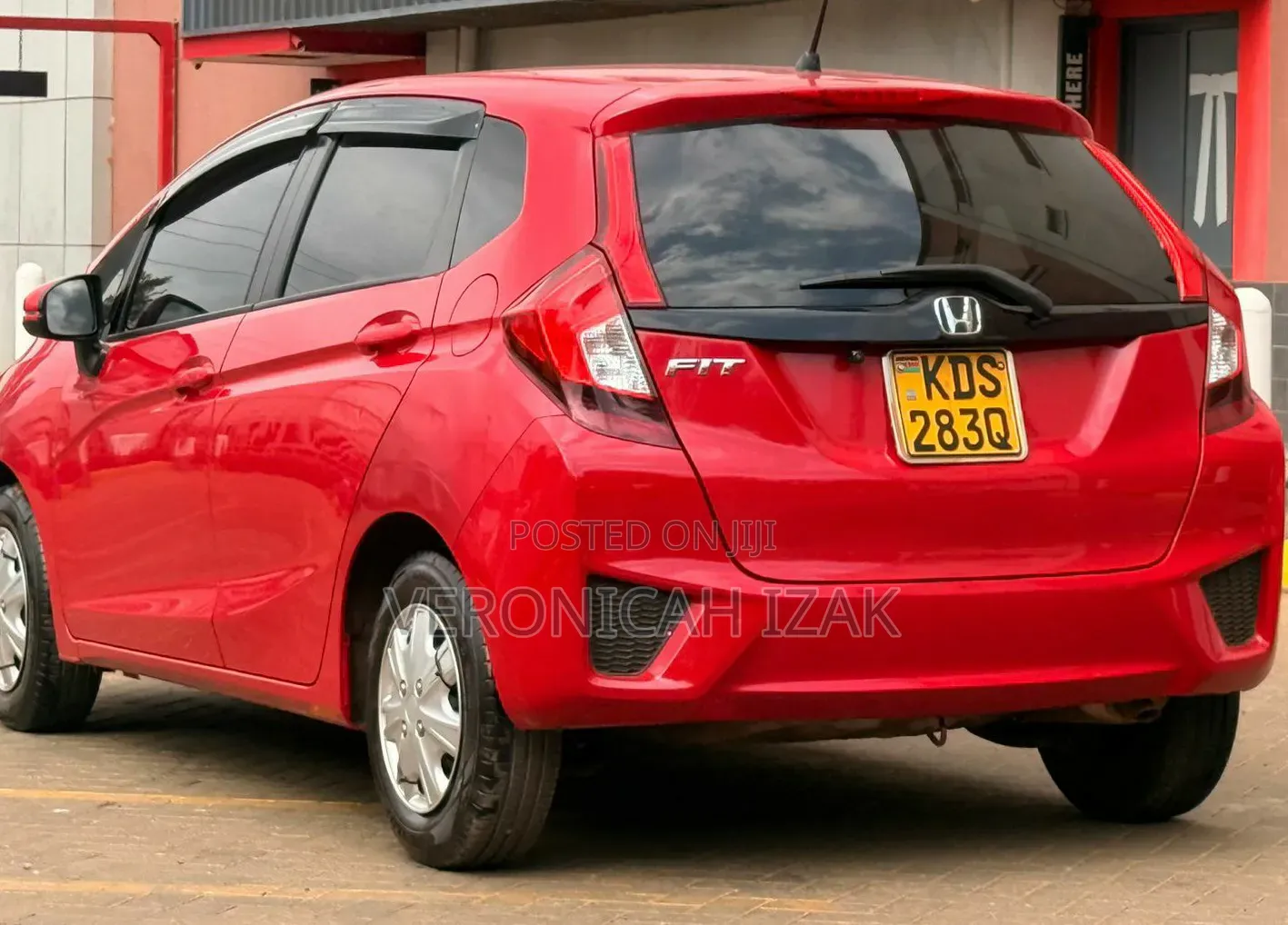 Honda Fit 2017 Red