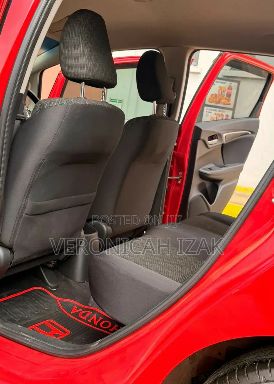 Honda Fit 2017 Red