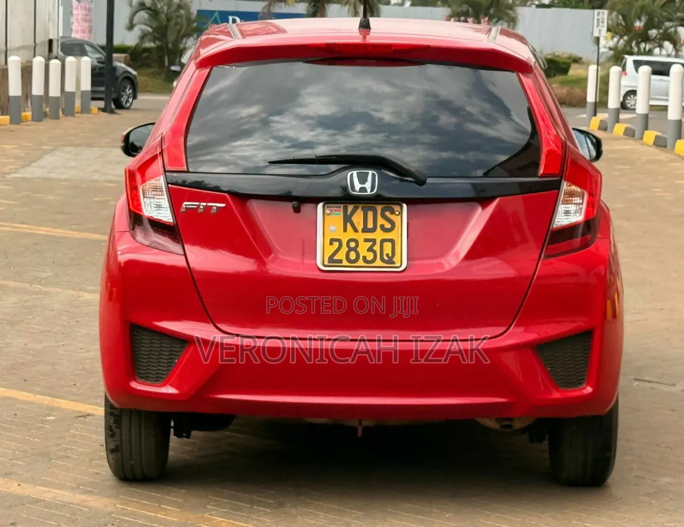 Honda Fit 2017 Red