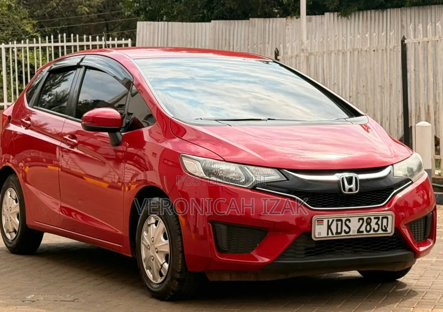 Honda Fit 2017 Red