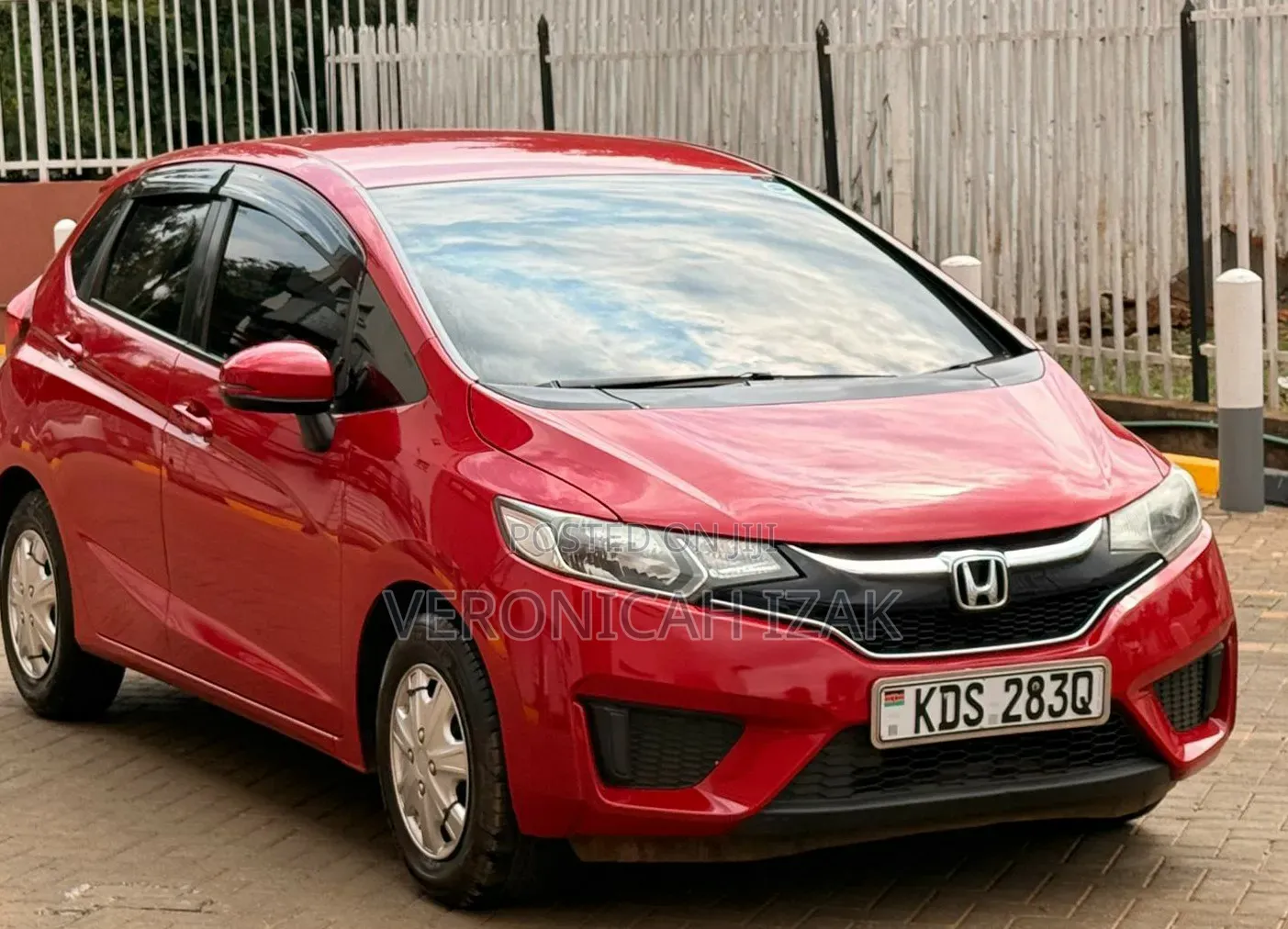 Honda Fit 2017 Red