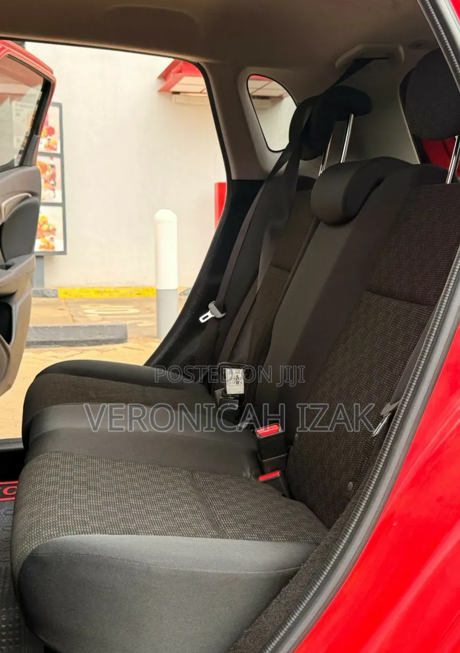 Honda Fit 2017 Red