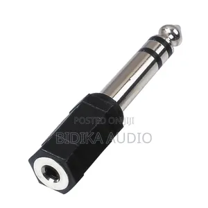 Microphone 6.35mm Male to 3.5mm Female Audio Plug