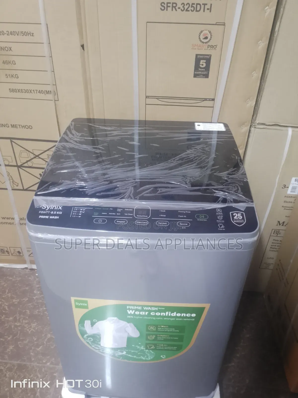 8 KGS Top Load Washing Machine
