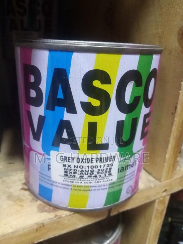 Grey Oxide Primer Basco 1litre - thumbnail 2