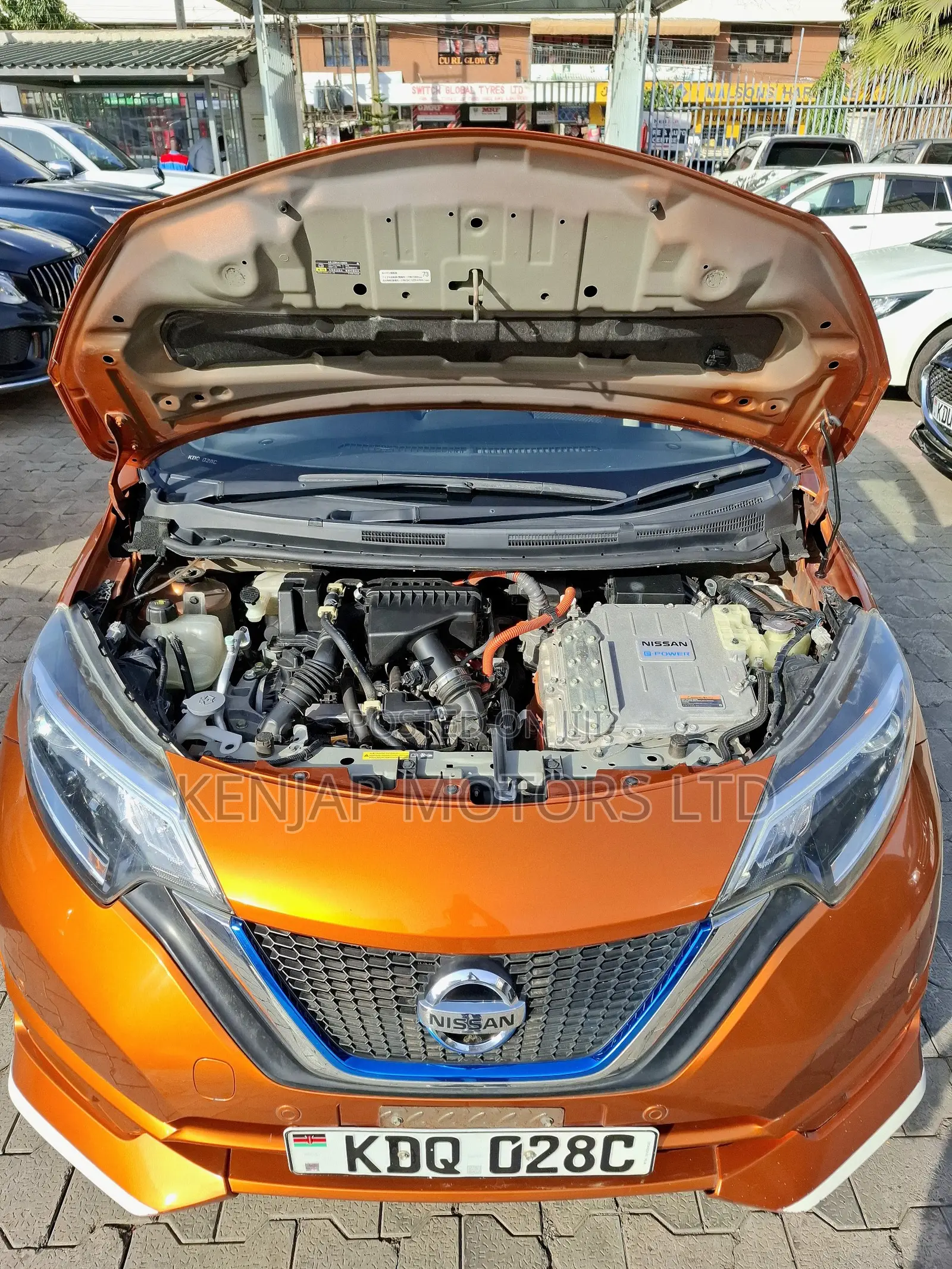 Nissan Note 1.2 Hybrid 2017 Orange