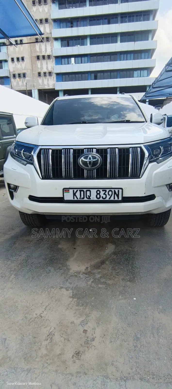 Toyota Land Cruiser Prado 2018 White