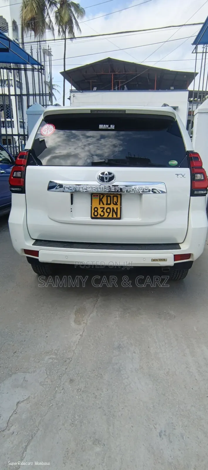 Toyota Land Cruiser Prado 2018 White