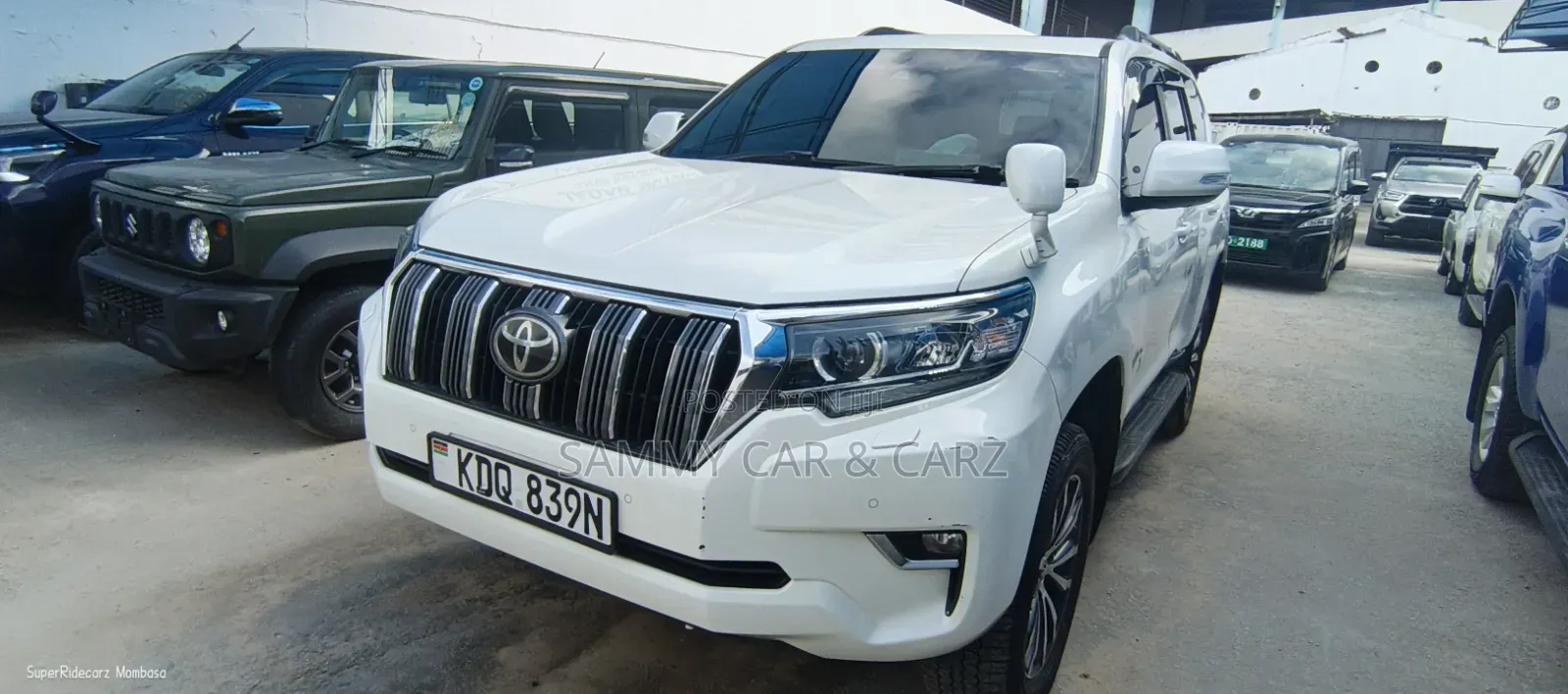 Toyota Land Cruiser Prado 2018 White