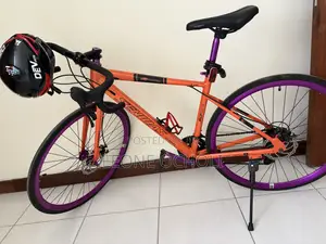 Senidas Roadbike, 26-inch Road Bike + Helmet + Lights