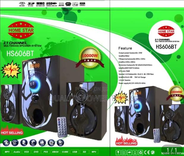 Homestar Hs606bt 2.1 Channel Multimedia Speaker System - main view