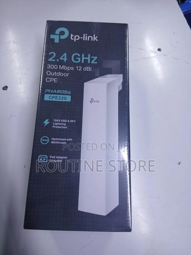Tplink Outdoor Access Point Eap 225 2.4ghz 300mbps 12dbi