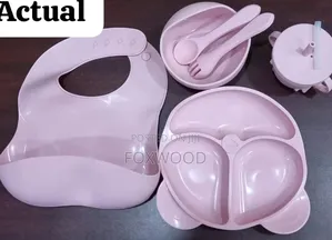 Silicon Baby Feeding Set 6pc