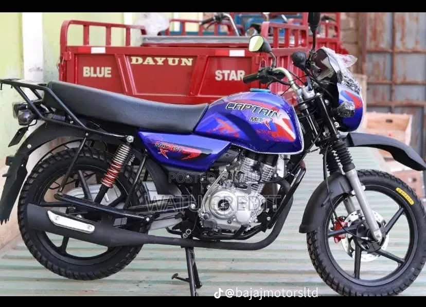 New Bajaj Boxer 2025 Blue