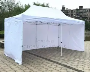 3x6 Meter (10x20 Ft) Popup Canopy Tent Featuring White Sidewalls