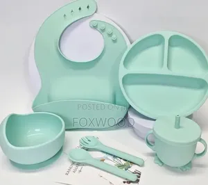 Silicon Baby Feeding Set 6pc