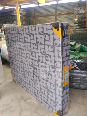 Morning Glory 8 Inches, 5x6 Plain Mattress With Attractive Patterns