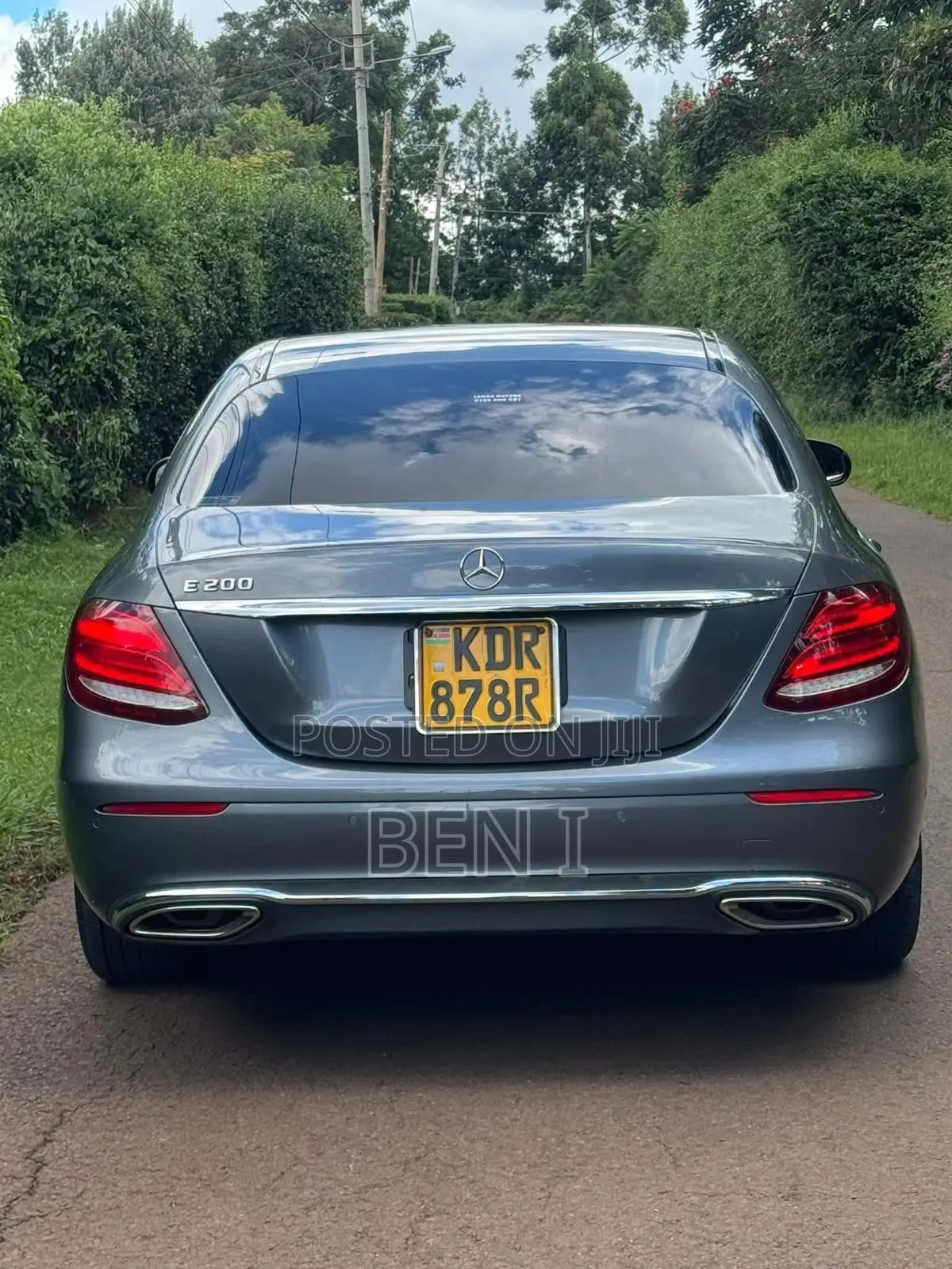 Mercedes-Benz E200 2017 Gray